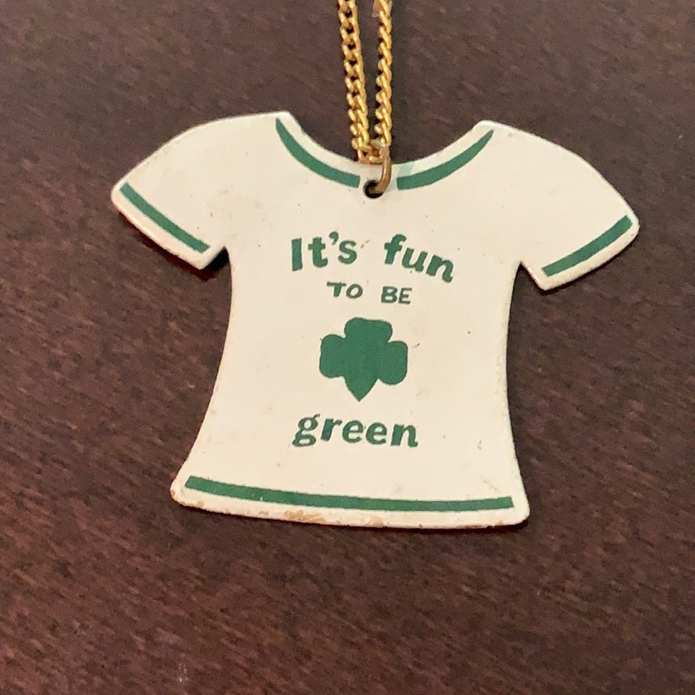 VINTAGE Girl Scout Necklace